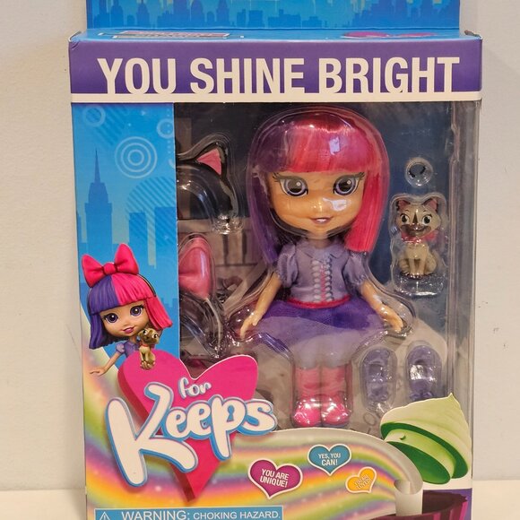The Loyal Subjects For Keeps Positive Affirmations " You Shine Bright" Doll - Picture 5 of 8
